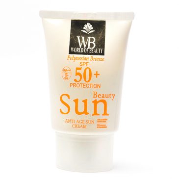 Protector solar facial antiedad 50+ de 50 ml de World of Beauty